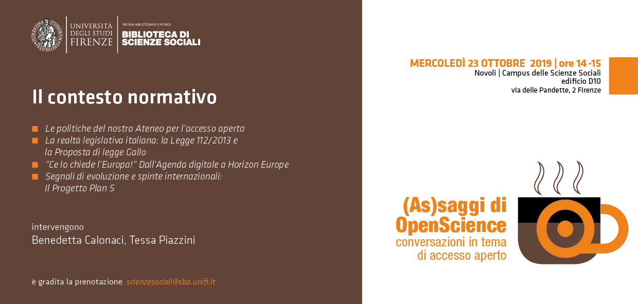 Poster dell’incontro